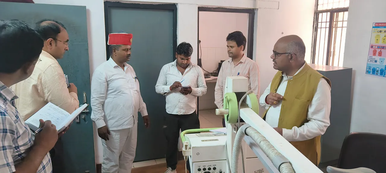 डीएम निरीक्षण