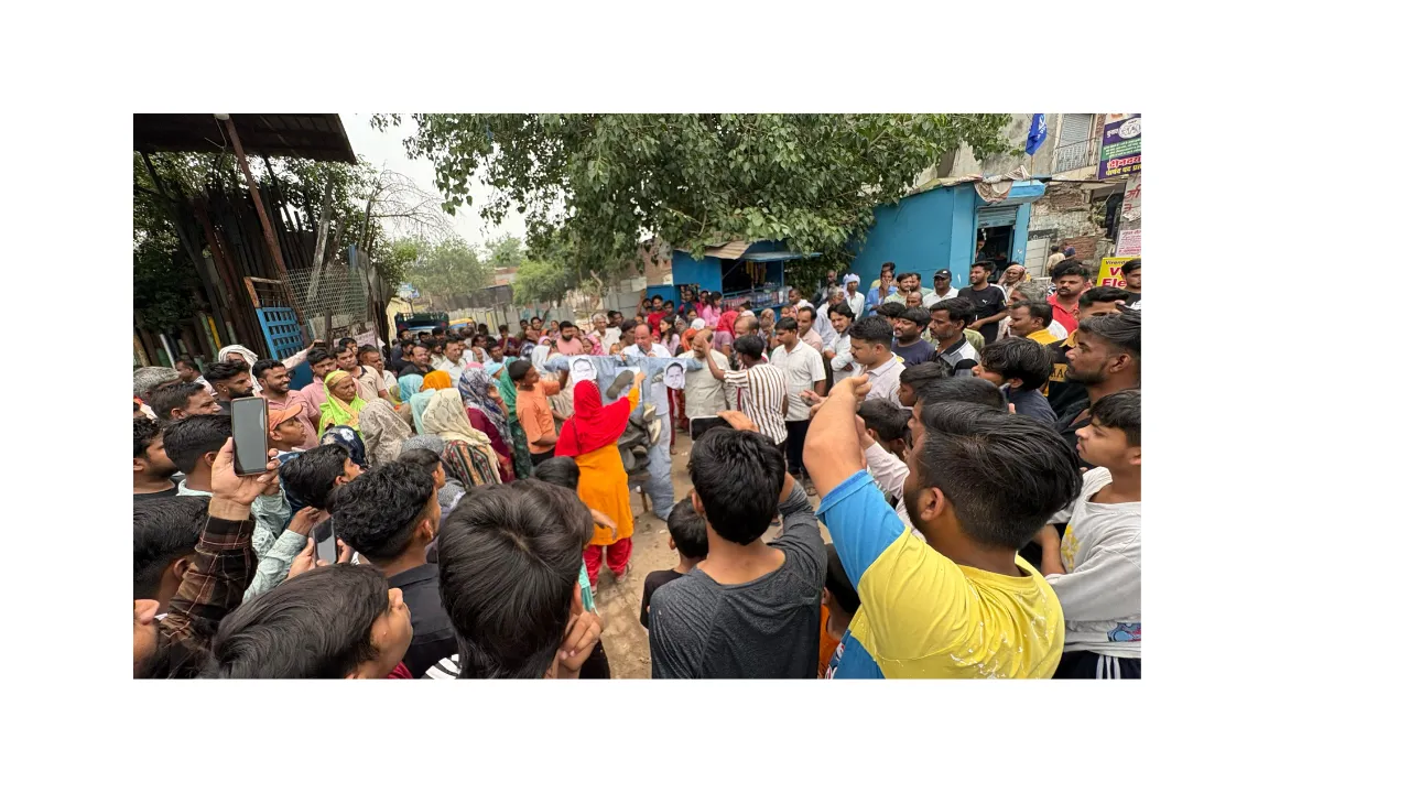 protest by people
