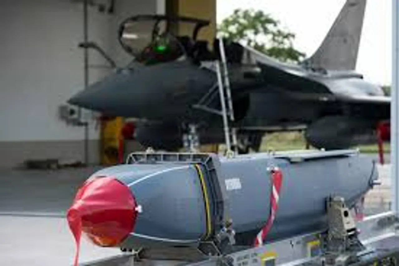 Scalp missile air strike