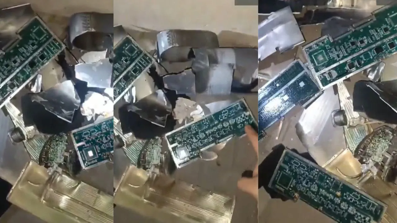 जालंधर के कंगनीवाल गांव में मिले ड्रोन विस्फोट के अवशेष बरामद