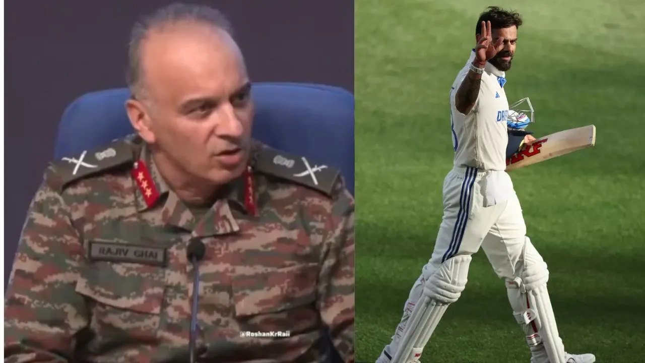 DGMO on virat kohli