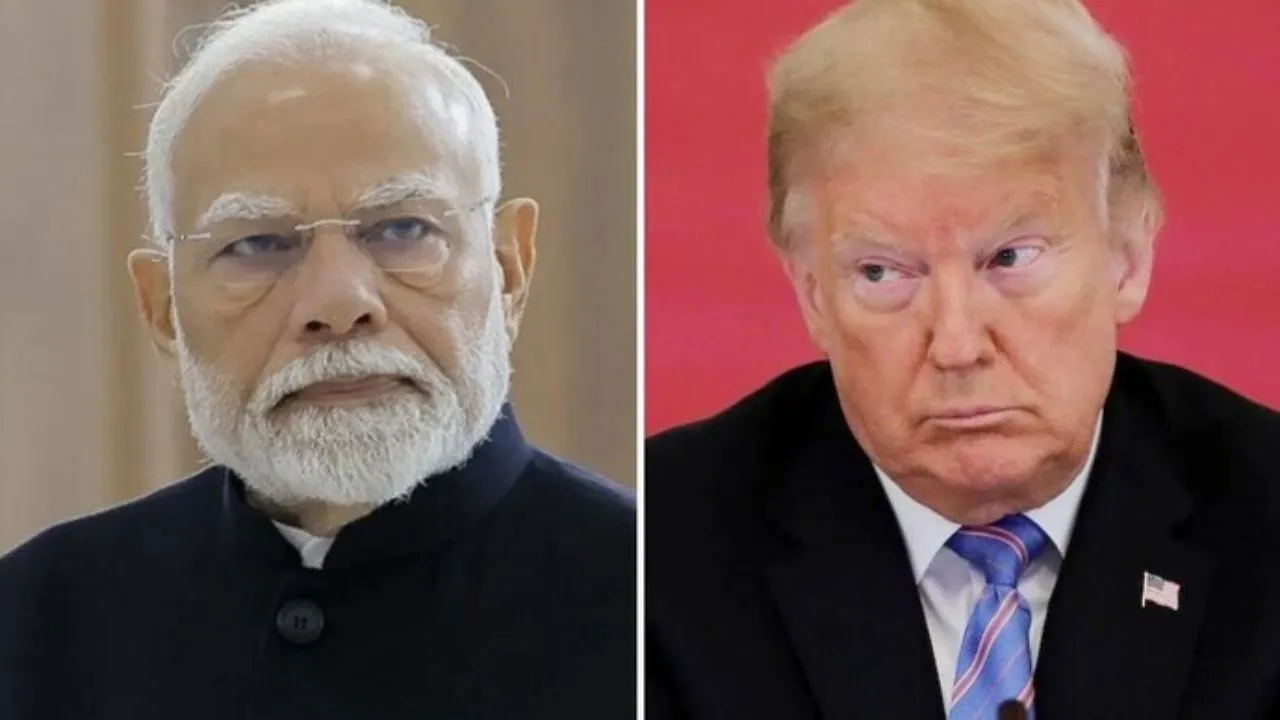 प्रधानमंत्री नरेंद्र मोदी- डोनाल्ड ट्रंप