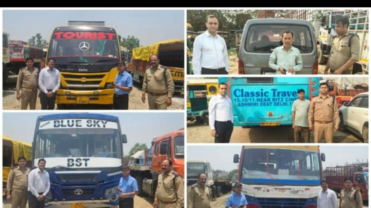 आरटीओ विभाग की कार्यवाही