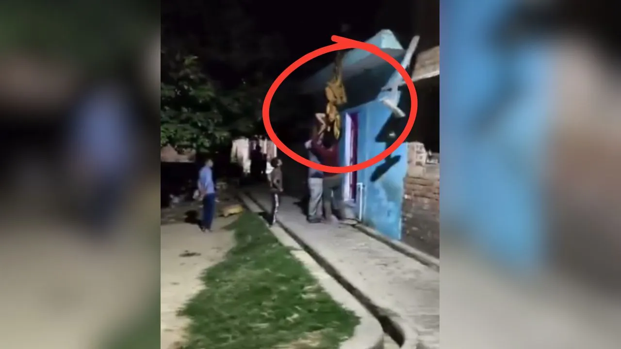 husband beat his wife