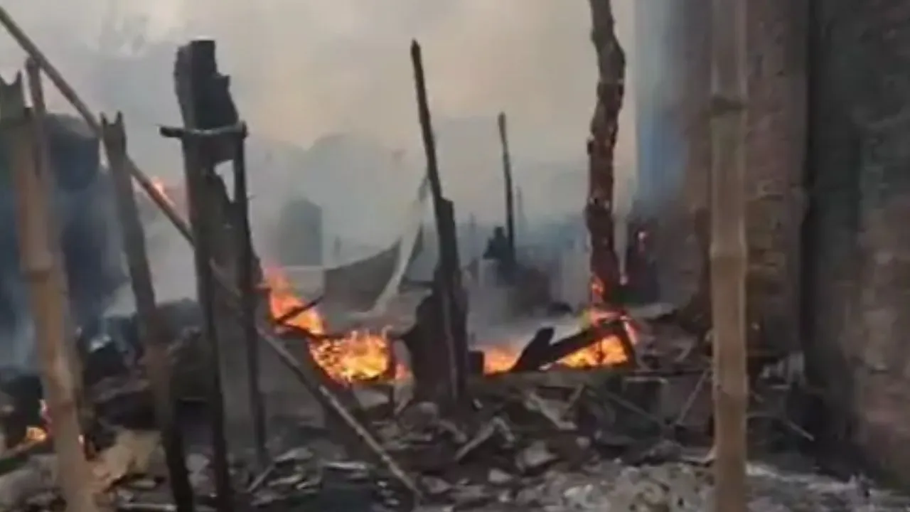 Bagaha Bihar Fire