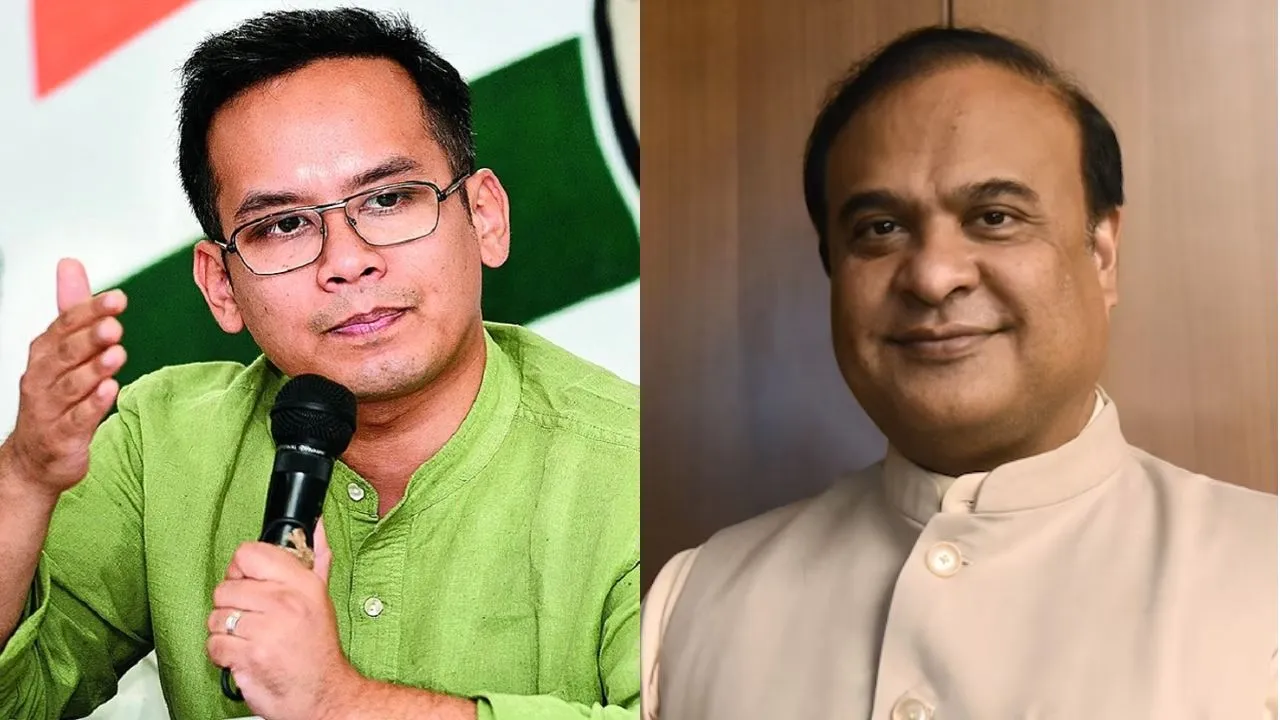 Congress MP Gaurav Gogoi & Assam chief minister Himanta Biswa Sarma