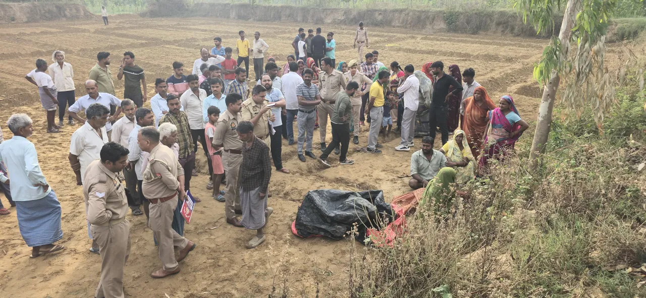 बिथरी चैनपुर में मर्डर