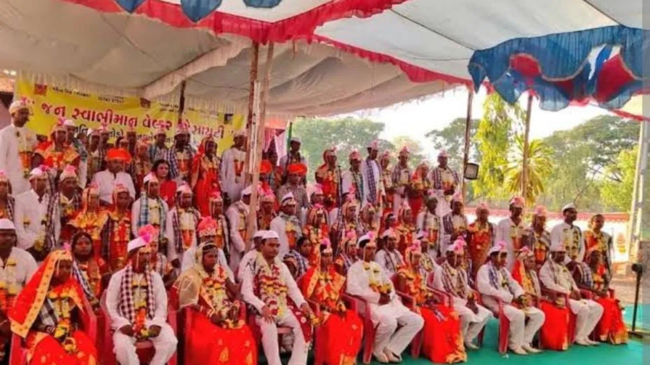 सामूहिक विवाह की प्रतीकात्मक फोटो।
