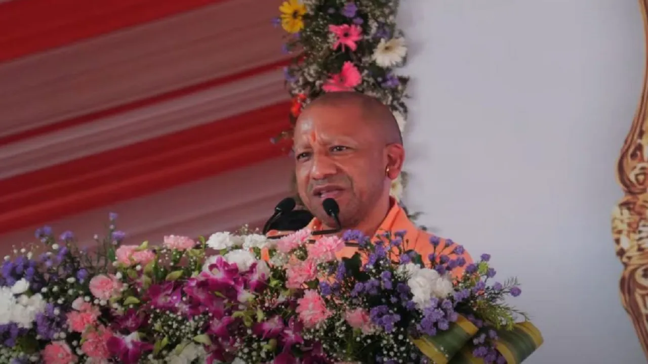 CM Yogi laid foundation stone projects worth 724 crore Kasganj