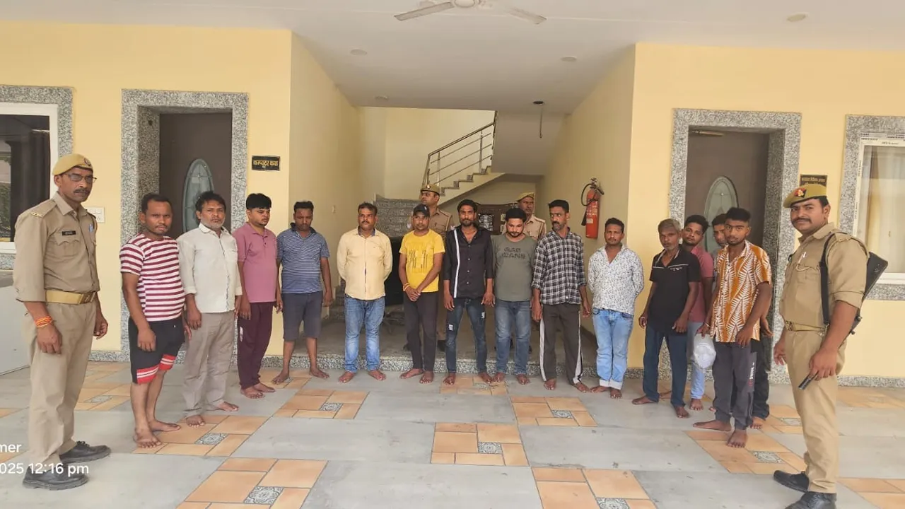 14 accused arrested