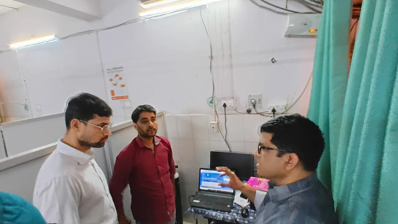 सीडीओ का निरीक्षण 