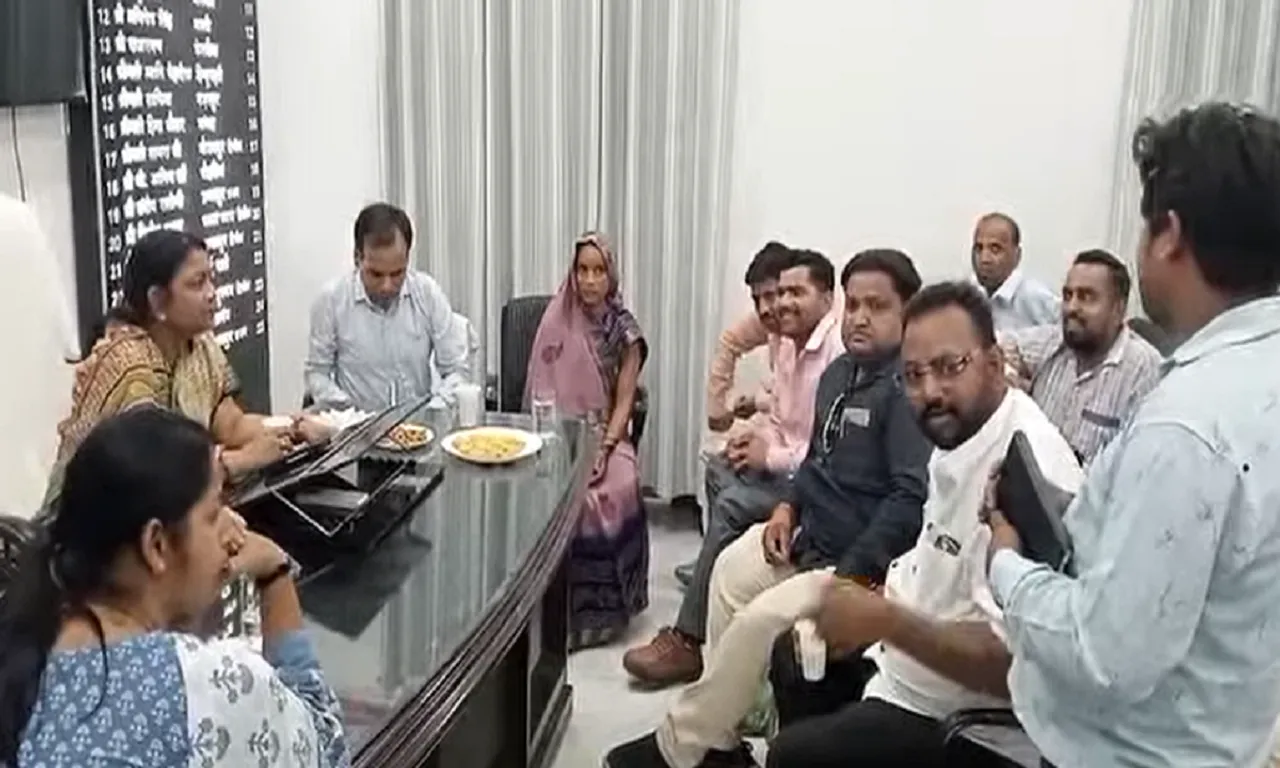शिकायत पर निरीक्षण करने पहुंची विधायक सलोना कुशवाहा