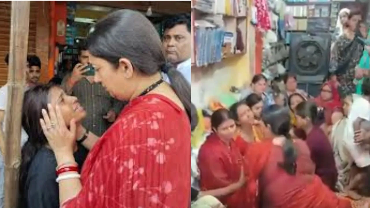 smriti irani in amethi 