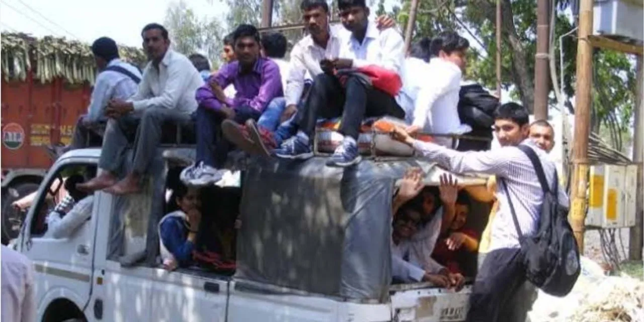 डग्गामार वाहनों की भरमार,