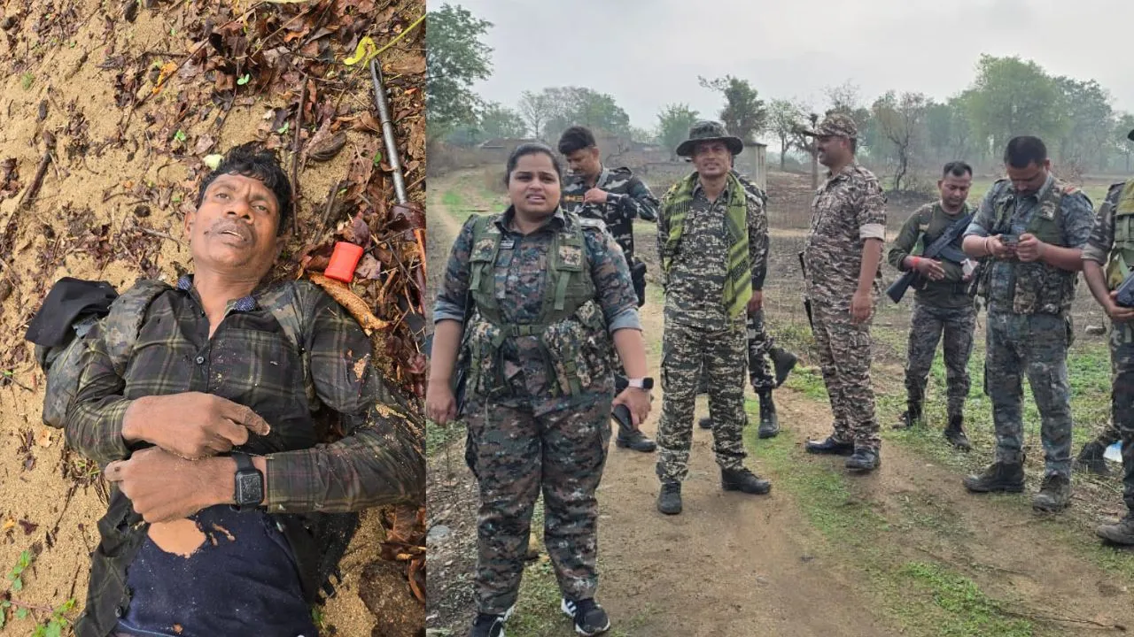 Encounter between security forces and Naxalites in Palamu