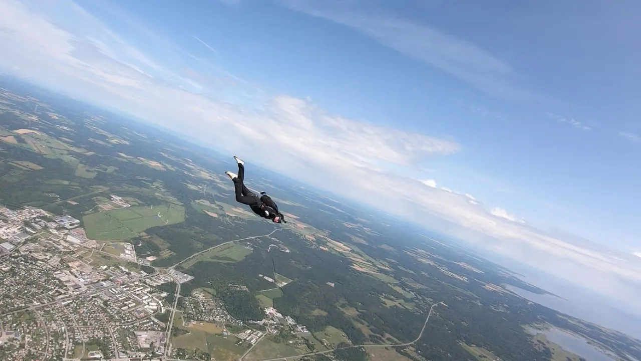 Skydiver Jade Demirel