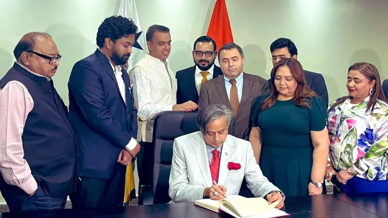 Shashi Tharoor said in Panama