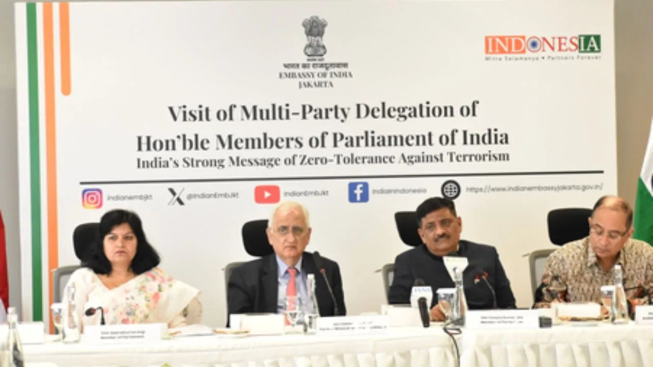 Indian Delegation in Indonesia