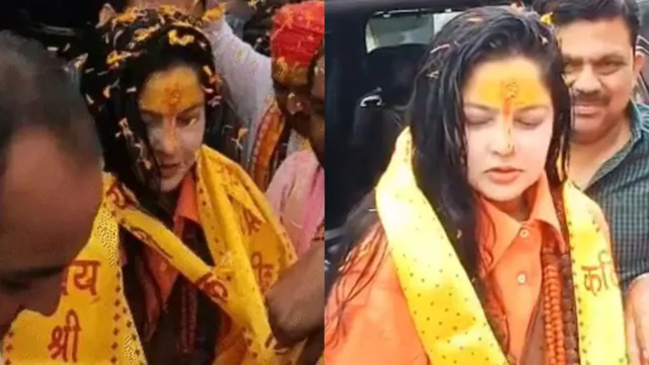Mamta Kulkarni in Kalki Dham, Sambhal