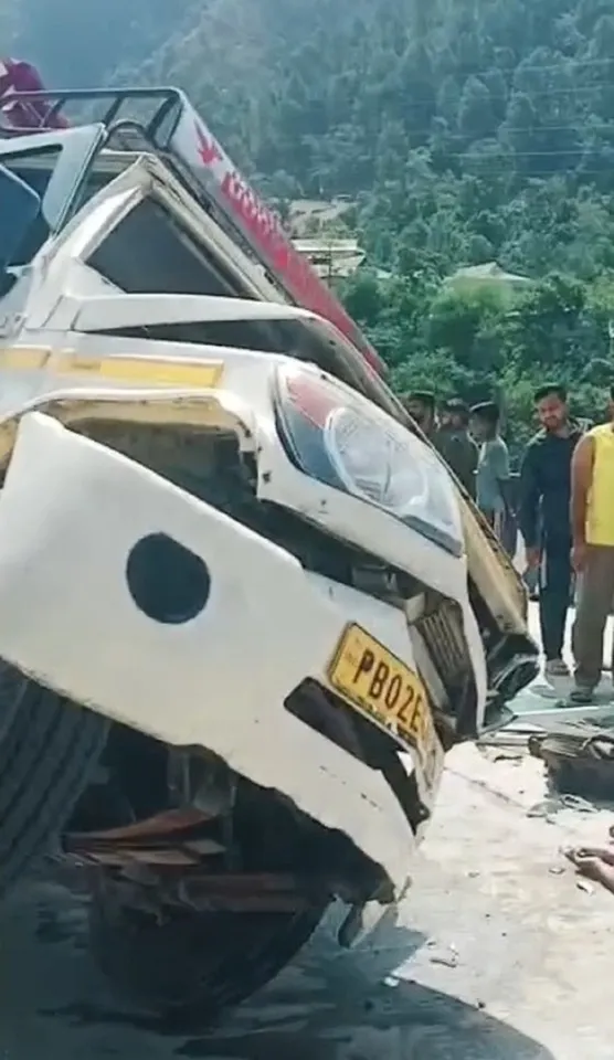 accident in Kamand of Mandi