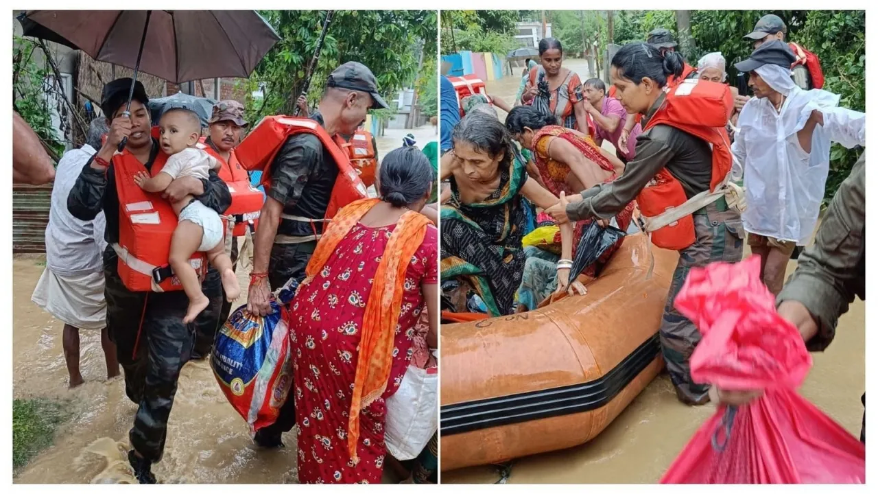 northeast flood army rescue