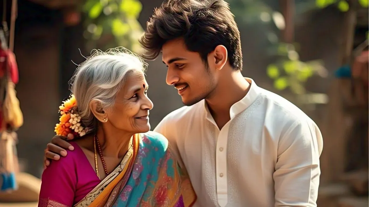 elderly woman eloped with YOUNG lover
