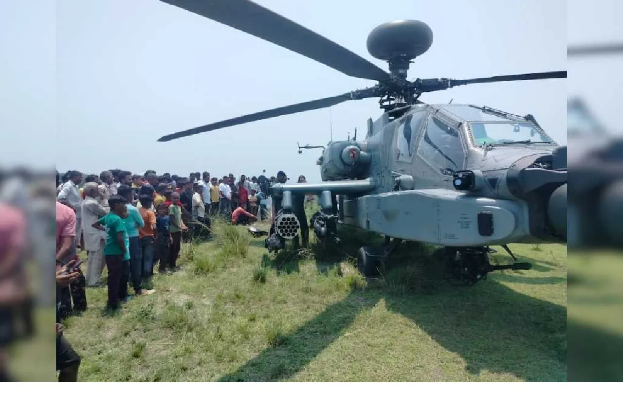 army helicopter emergency landing in saharanpur up