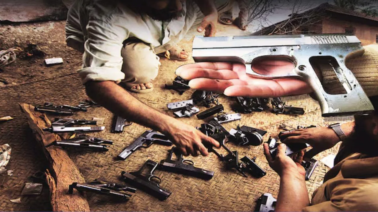 Bihar munger illegal arms factory