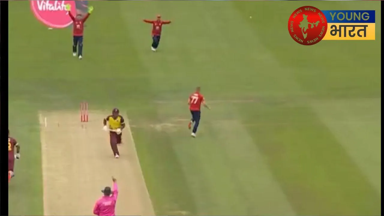 WI vs ENG, Luke Wood 