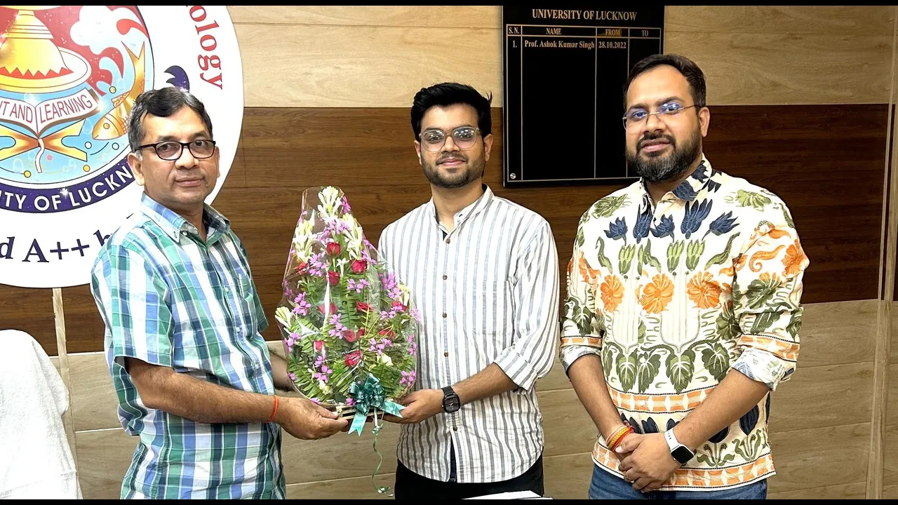 Lucknow University Student Rajneesh Sharma gets internship offer from Adobe