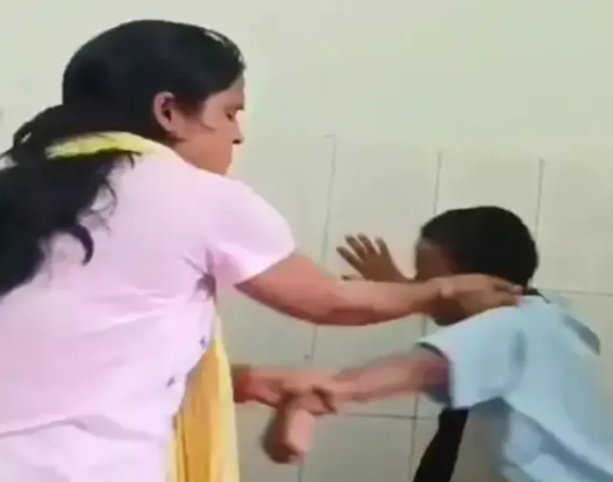 राजकीय बाल शिशु गृह में बच्चों की पिटाई का वीडियो