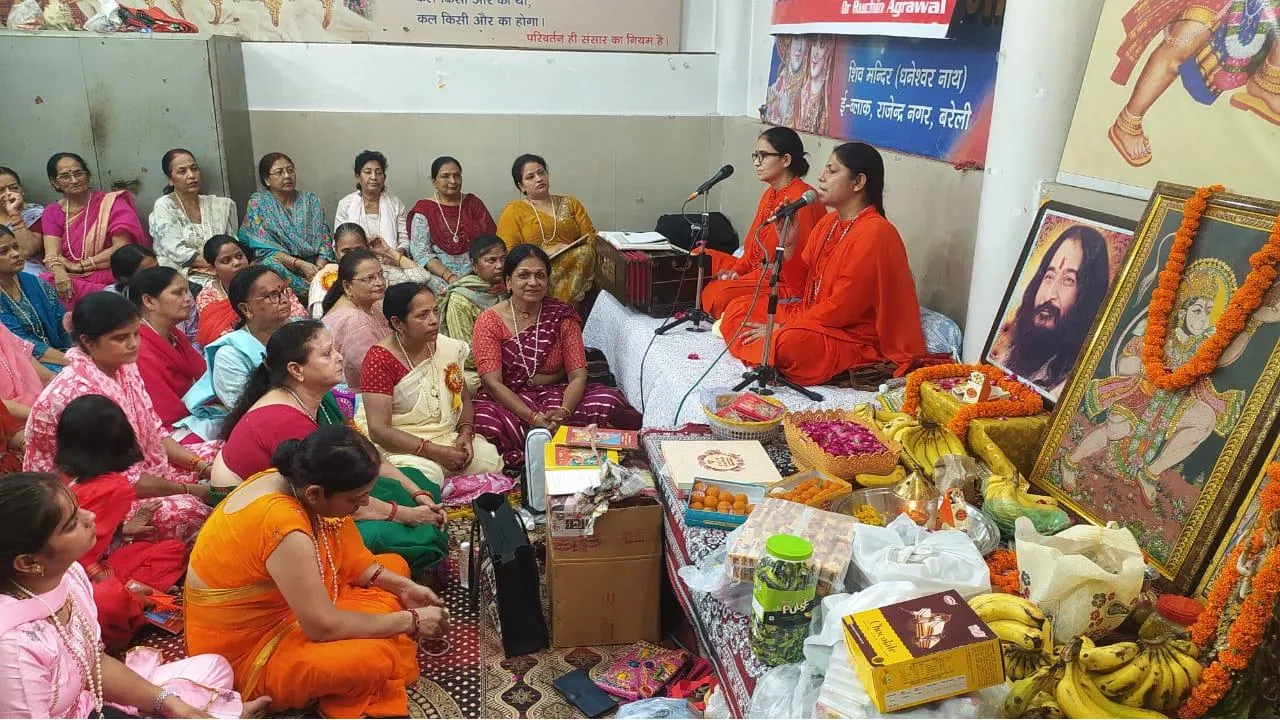Sunderkand based satsang