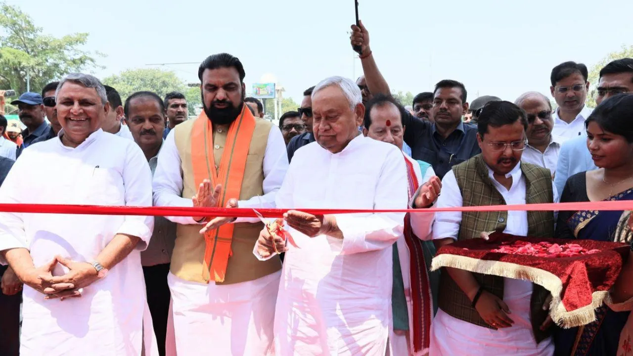 Patna Double decker flyover CM Nitish Inaugration