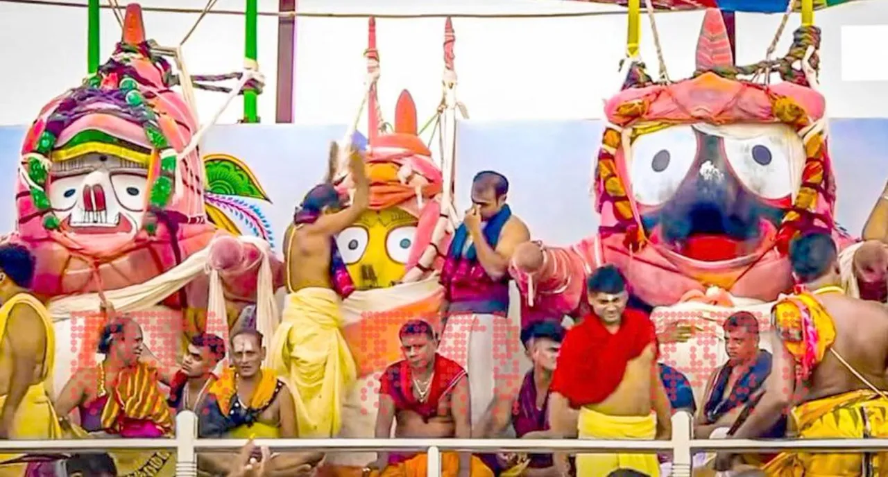 ओड़िसा की पुरी में भगवान जगन्नाथ के महा स्नान पर्व पर उमड़ा आस्था का महासागर | यंग भारत न्यूज