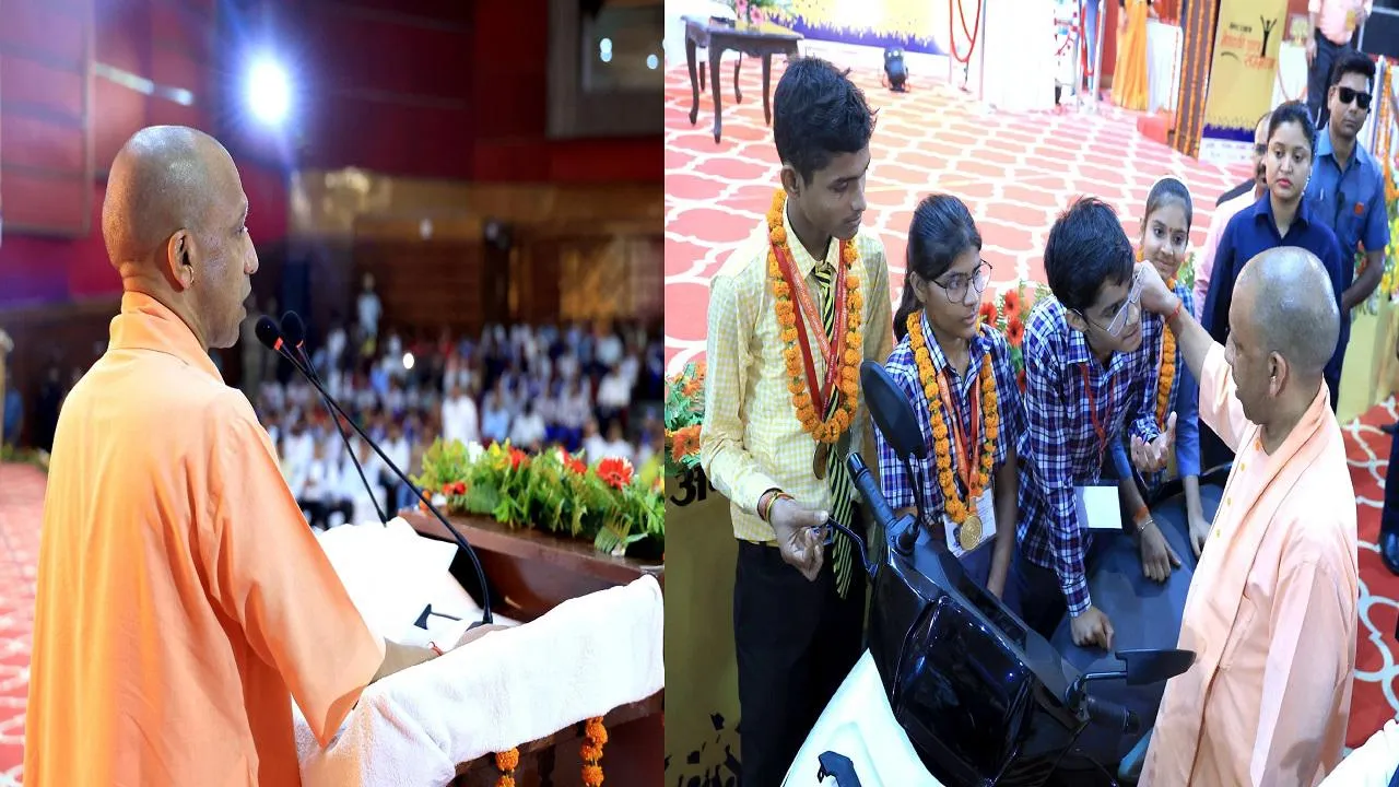 faces brilliant students lit after being honored Chief Minister