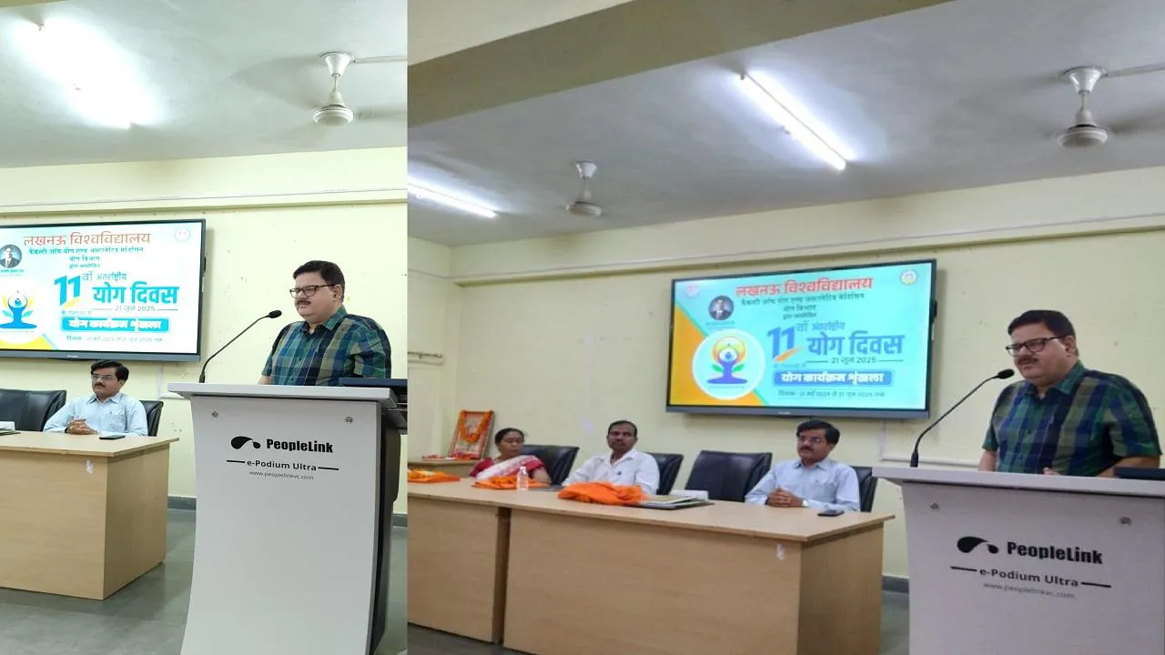 Seminar Yoga Lucknow University