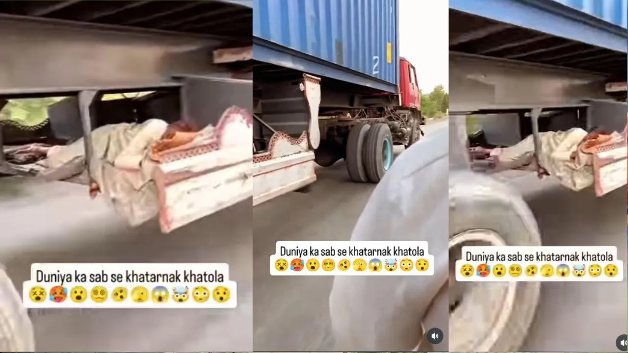 viral video of truck 