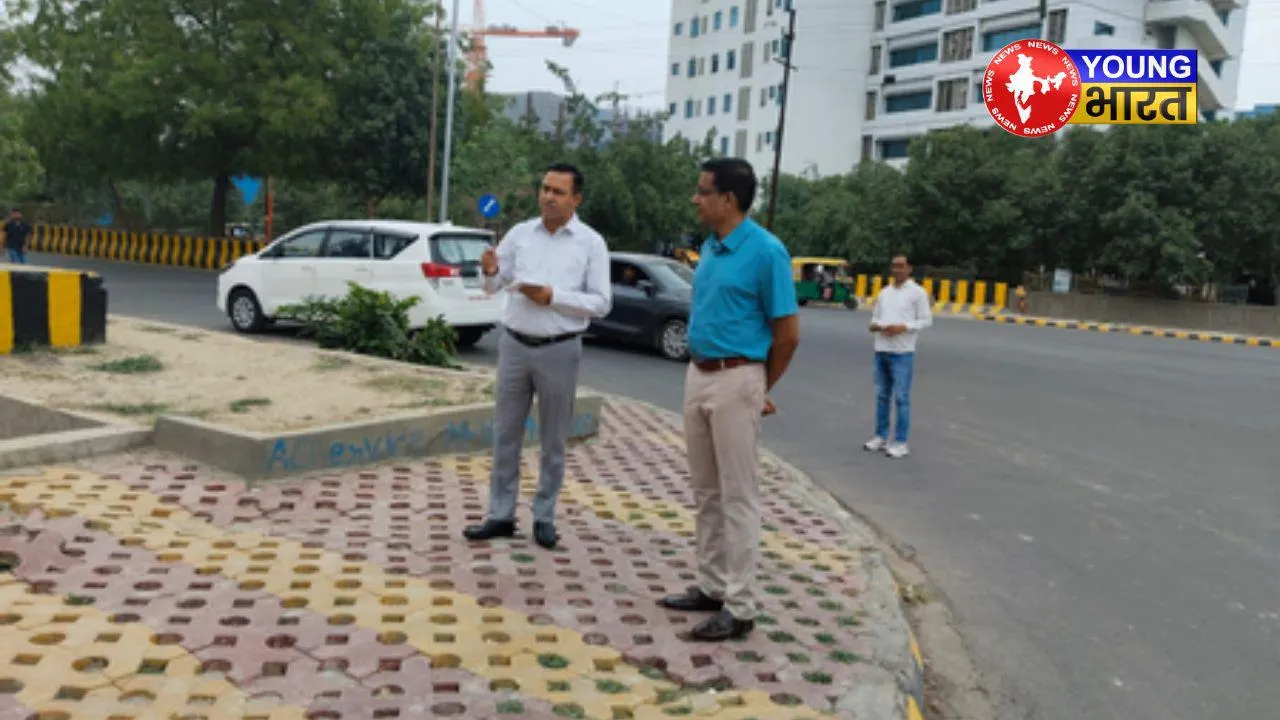 Negligence found in Noida's roads, stadium and societies, salary of engineer and health inspector stopped
