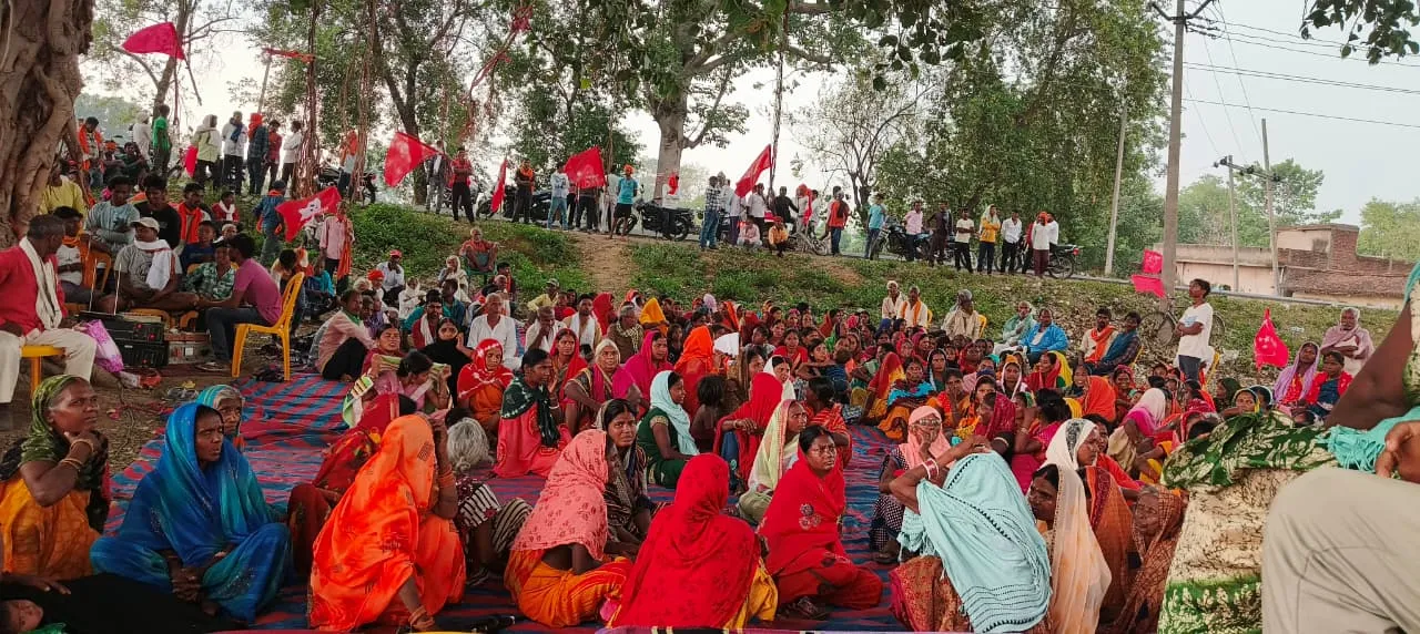 पांकी प्रखंड के बसडीहा में भाकपा माले की चेतावनी सभा