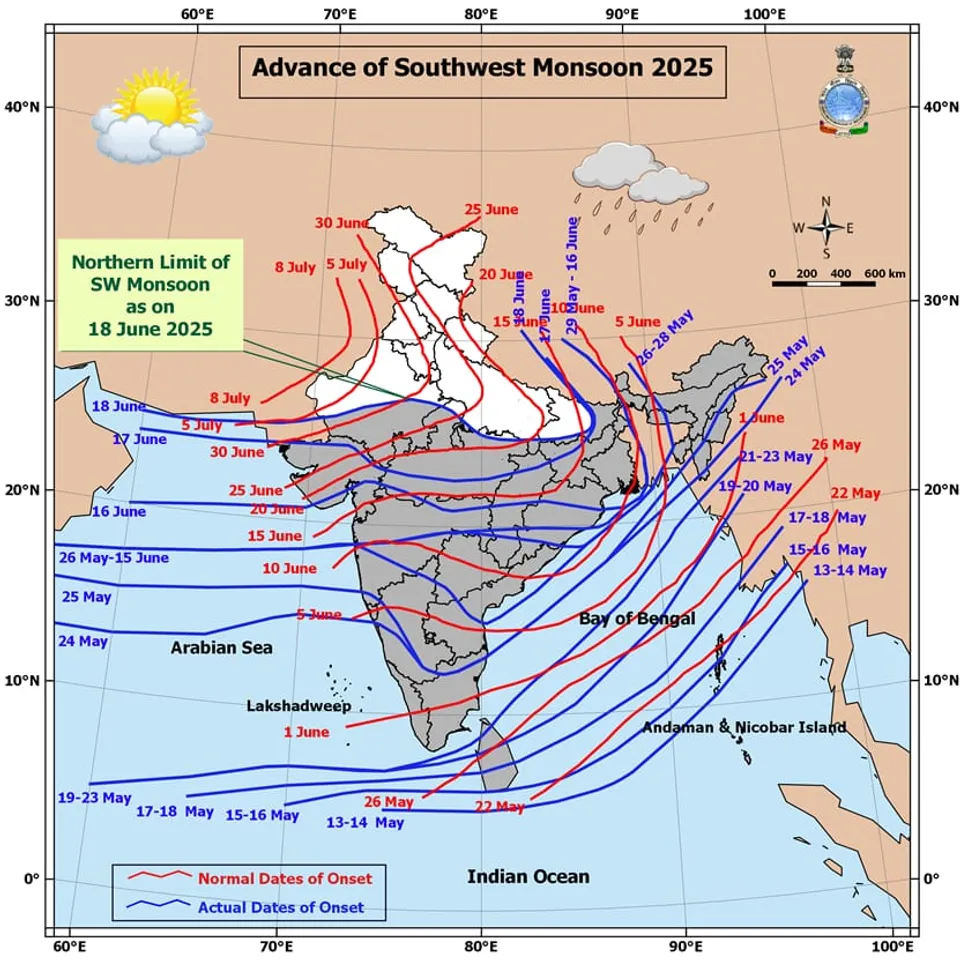 मानसून ग्राफ