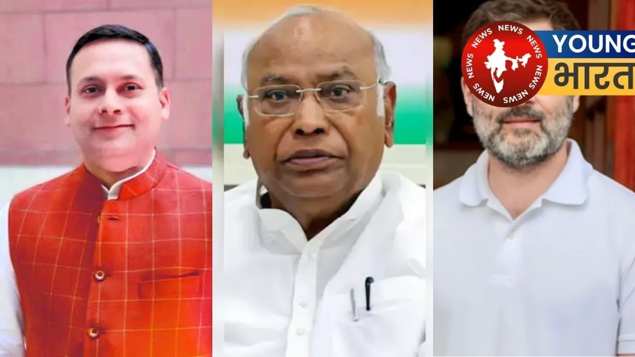 Amit Malviya, Kharge and Rahul Gandhi