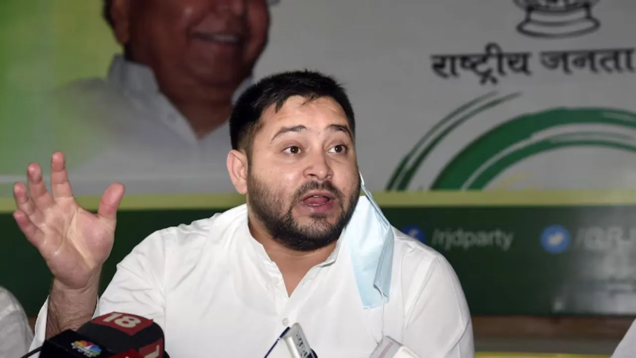 tejashwi yadav on firing