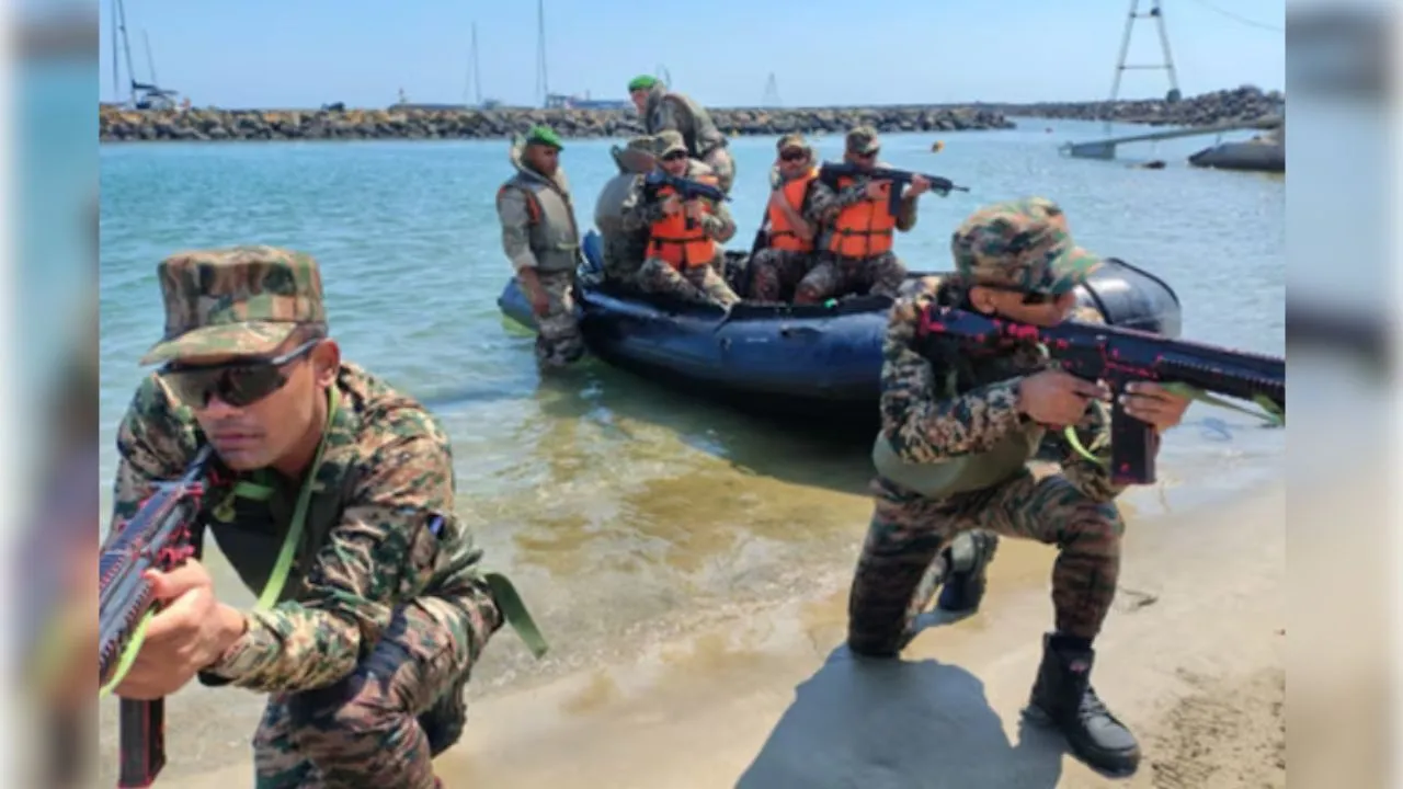 India-France joint military exercise