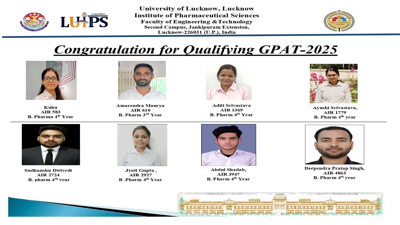 Graduate Pharmacy Aptitude Test