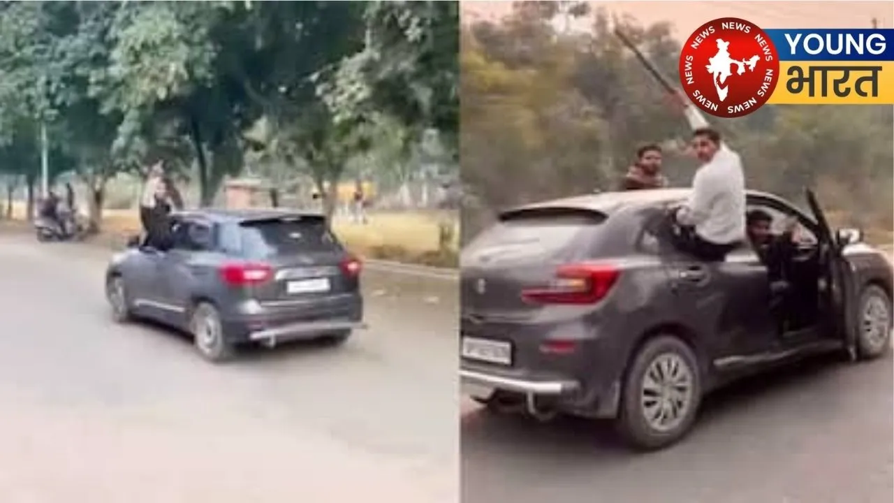 Stunt in Greter Noida