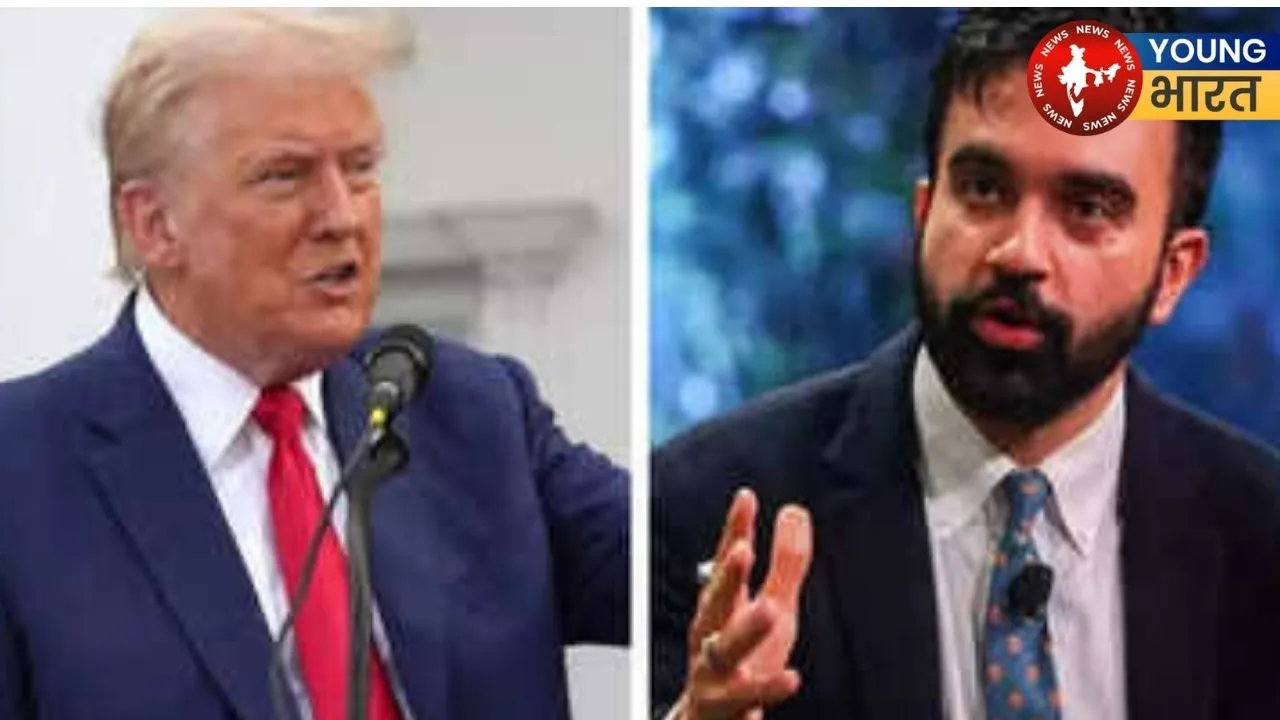Donald Trump and Johran Mamdani