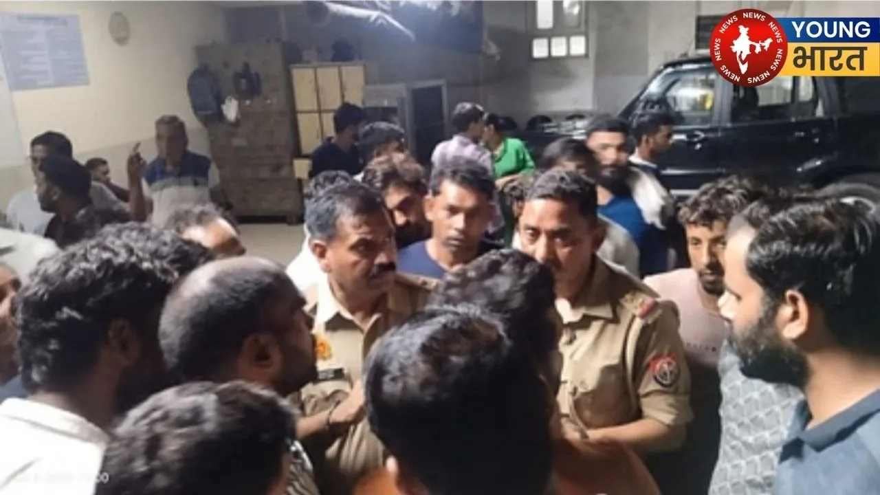 Hapur road accident