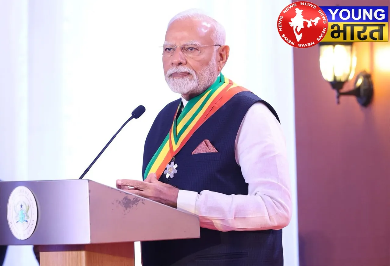 Ghana का सबसे बड़ा सम्मान PM मोदी को क्यों मिला? पीछे छिपी है एक ऐतिहासिक वजह! | यंग भारत न्यूज