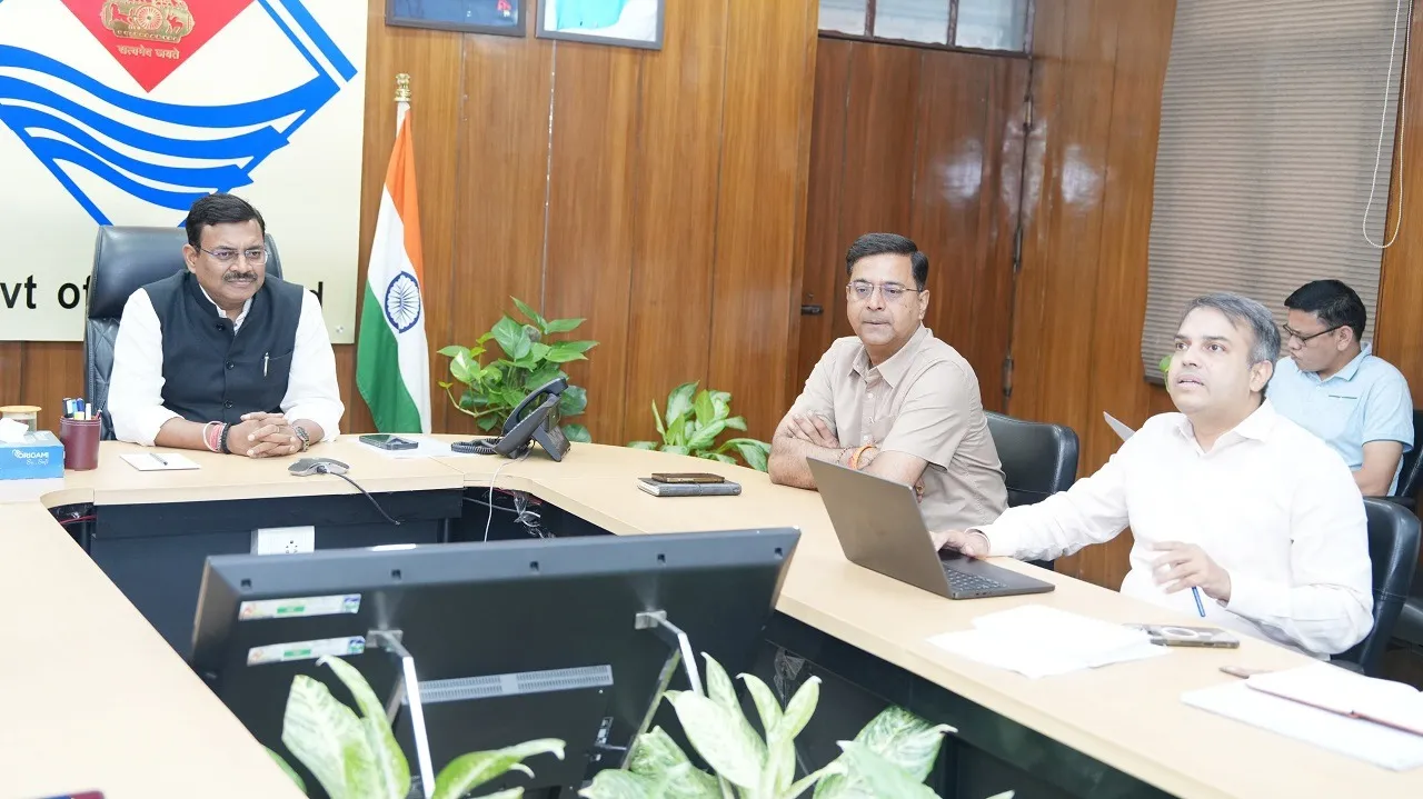 Uttarakhand CS review meeting