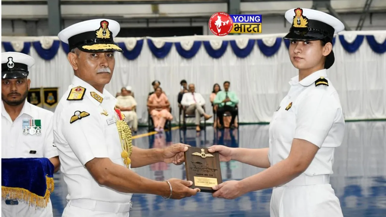 Astha Poonia becomes Indian Navy first woman fighter pilot